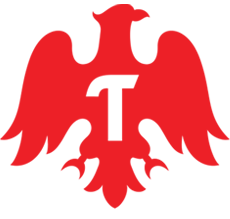 Red Tecate eagle logo.
